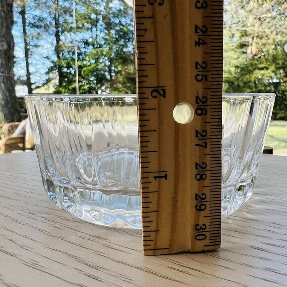 Vtg Pressed Glass Clear Bowls Pasabhce Turkey Finger Candy Trinket Ice Cream - Picture 10 of 11
